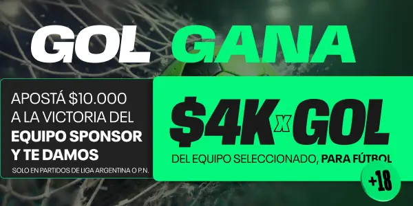 ¡Gol gana!