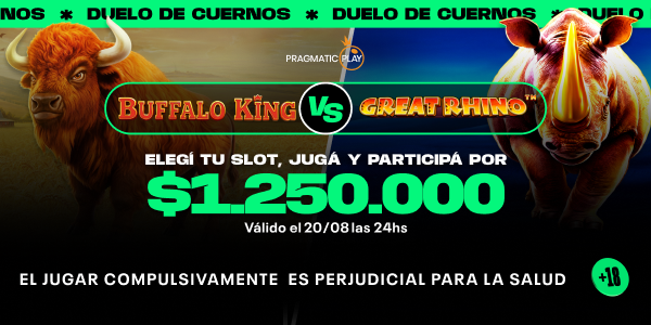 ¡Duelo de cuernos!