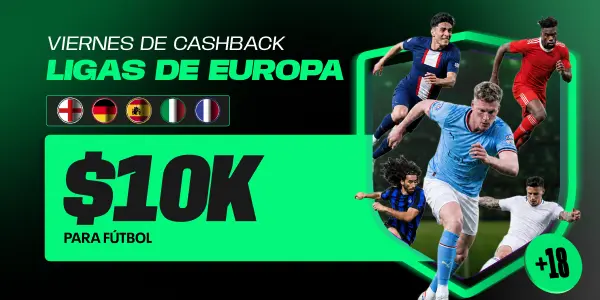 ¡Viernes de cashback!